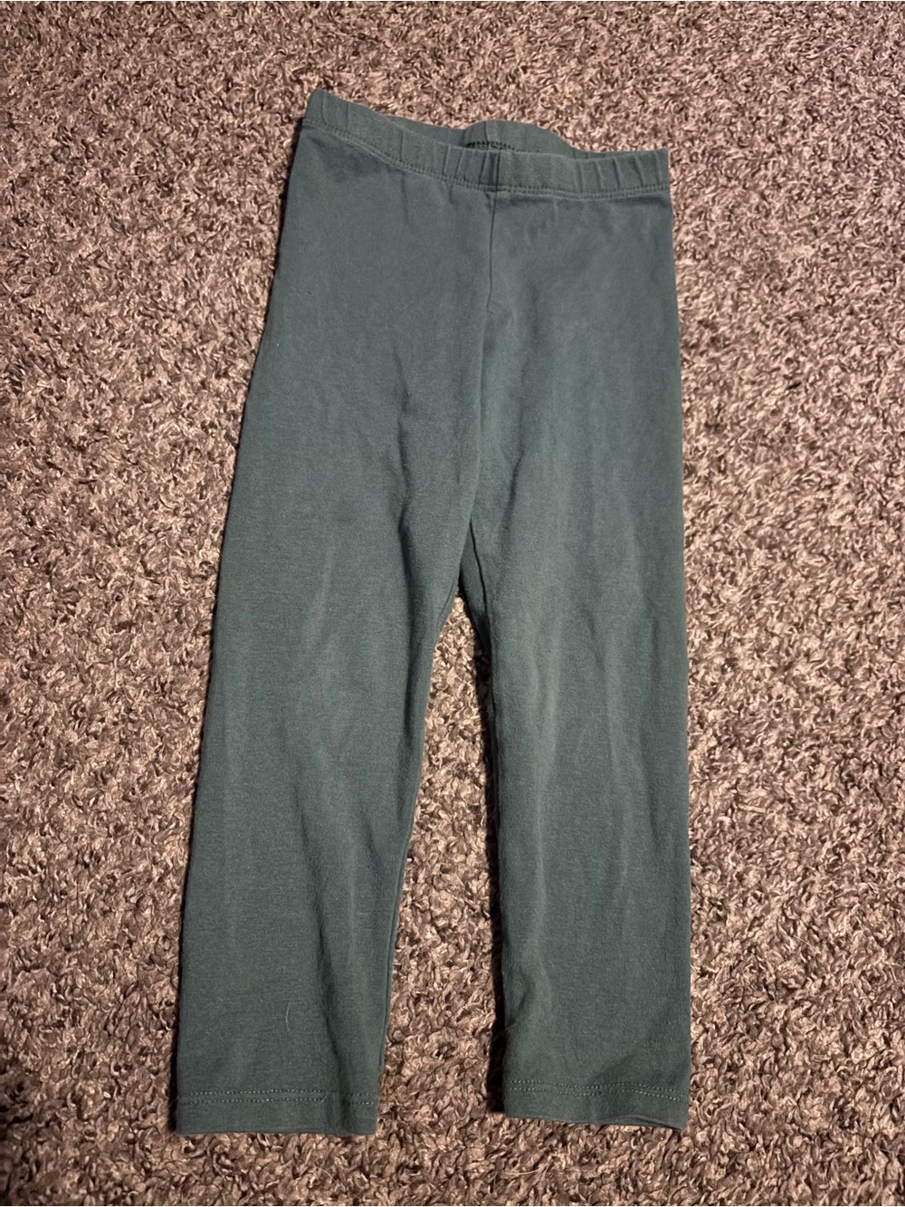 Cat & Jack Dark Green Kids Stretch Leggings